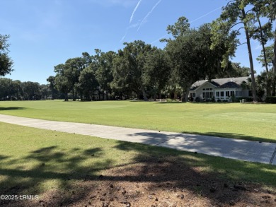 Vacant homesite located on hole 9 of the Morgan River golf on Dataw Island Club in South Carolina - for sale on GolfHomes.com, golf home, golf lot