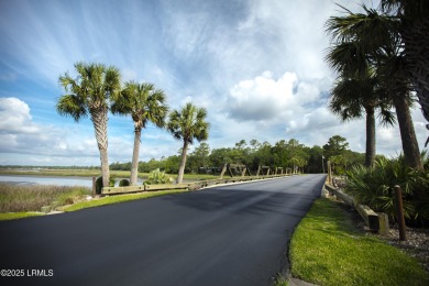 Vacant homesite located on hole 9 of the Morgan River golf on Dataw Island Club in South Carolina - for sale on GolfHomes.com, golf home, golf lot