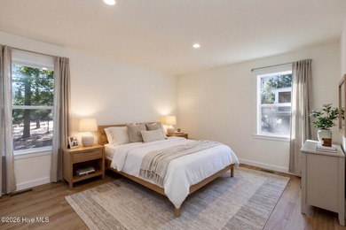 Recently renovated golf-front home perfectly positioned on the on Seven Lakes Country Club in North Carolina - for sale on GolfHomes.com, golf home, golf lot