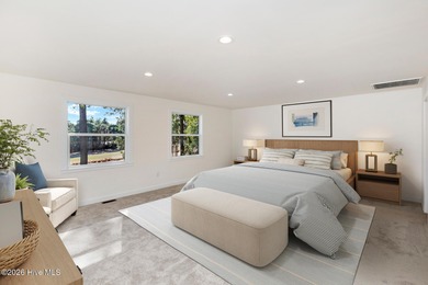 Recently renovated golf-front home perfectly positioned on the on Seven Lakes Country Club in North Carolina - for sale on GolfHomes.com, golf home, golf lot