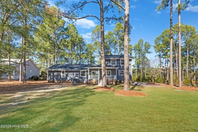 Recently renovated golf-front home perfectly positioned on the on Seven Lakes Country Club in North Carolina - for sale on GolfHomes.com, golf home, golf lot