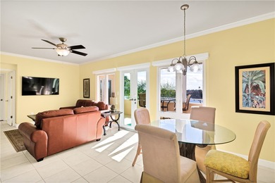 Enjoy stunning views of the aqua range and 9th fairway from this on Oak Harbor Country Club in Florida - for sale on GolfHomes.com, golf home, golf lot
