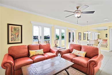 Enjoy stunning views of the aqua range and 9th fairway from this on Oak Harbor Country Club in Florida - for sale on GolfHomes.com, golf home, golf lot