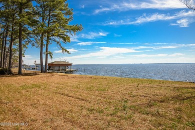 Nestled along one of the largest freshwater sounds in the on Chowan Golf and Country Club in North Carolina - for sale on GolfHomes.com, golf home, golf lot