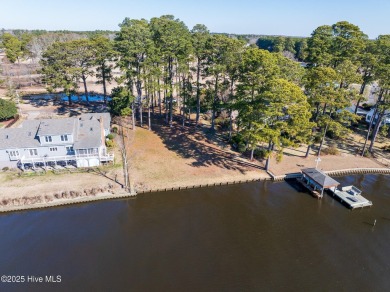 Nestled along one of the largest freshwater sounds in the on Chowan Golf and Country Club in North Carolina - for sale on GolfHomes.com, golf home, golf lot