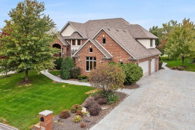 Nestled in a private upscale community, this stunning CUSTOM on Crystal Tree Golf and Country Club in Illinois - for sale on GolfHomes.com, golf home, golf lot