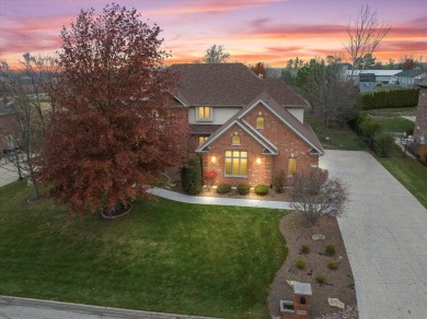 Nestled in a private upscale community, this stunning CUSTOM on Crystal Tree Golf and Country Club in Illinois - for sale on GolfHomes.com, golf home, golf lot