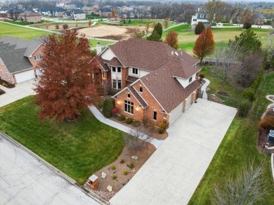 Nestled in a private upscale community, this stunning CUSTOM on Crystal Tree Golf and Country Club in Illinois - for sale on GolfHomes.com, golf home, golf lot