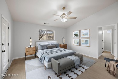 This 1,649 sq ft single-level home is located in the Prescott on Prescott Golf and Country Club in Arizona - for sale on GolfHomes.com, golf home, golf lot