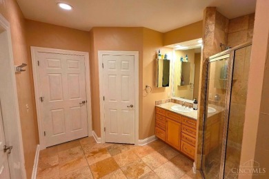 Experience luxury and privacy in this stunning Rhodes-built home on The Golf Club At Yankee Trace in Ohio - for sale on GolfHomes.com, golf home, golf lot
