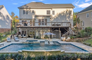 Discover resort-style living & a beautiful backyard oasis in on The Tradition Golf Club in North Carolina - for sale on GolfHomes.com, golf home, golf lot