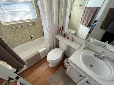 Come see it now! Corner 2nd floor 1 br/1.5 bth with CENTRAL A/C on Hillsboro Pines Golf in Florida - for sale on GolfHomes.com, golf home, golf lot