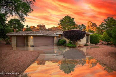 VIEWS! Unbeatable floor-to-ceiling Red Rock & Golf Course Views! on Oakcreek Country Club in Arizona - for sale on GolfHomes.com, golf home, golf lot