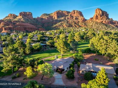 VIEWS! Unbeatable floor-to-ceiling Red Rock & Golf Course Views! on Oakcreek Country Club in Arizona - for sale on GolfHomes.com, golf home, golf lot