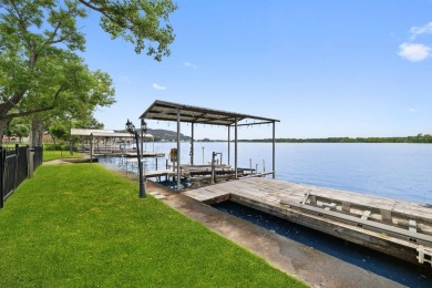 What a cool place on the lake! 115 Firecracker Lane has great on Legends Golf Course in Texas - for sale on GolfHomes.com, golf home, golf lot