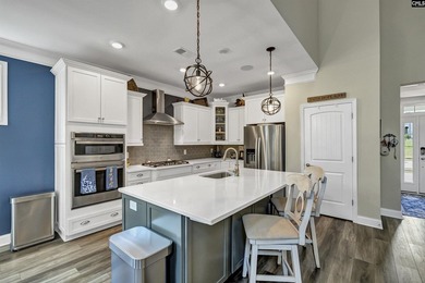 Drive your golf cart to the lake from this beautiful 3Br, 2 1/2 on Timberlake Country Club in South Carolina - for sale on GolfHomes.com, golf home, golf lot