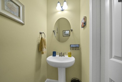 Drive your golf cart to the lake from this beautiful 3Br, 2 1/2 on Timberlake Country Club in South Carolina - for sale on GolfHomes.com, golf home, golf lot