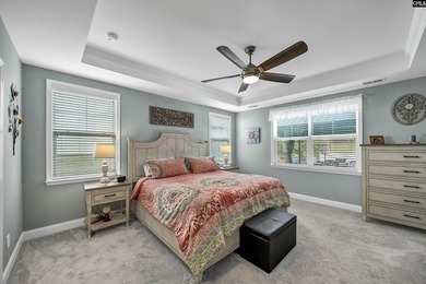 Drive your golf cart to the lake from this beautiful 3Br, 2 1/2 on Timberlake Country Club in South Carolina - for sale on GolfHomes.com, golf home, golf lot