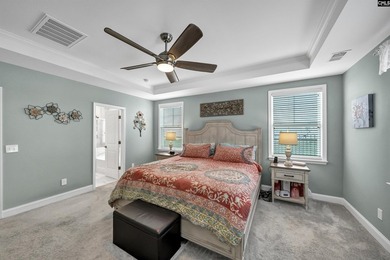 Drive your golf cart to the lake from this beautiful 3Br, 2 1/2 on Timberlake Country Club in South Carolina - for sale on GolfHomes.com, golf home, golf lot