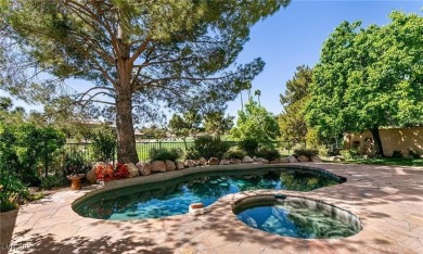 Spectacular golf and mountain views await at this amazing home on Canyon Gate Country Club in Nevada - for sale on GolfHomes.com, golf home, golf lot