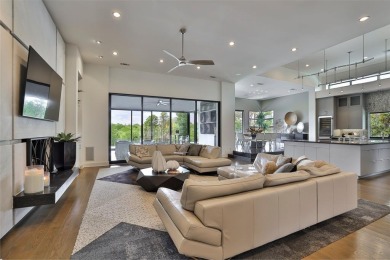 This custom-built contemporary masterpiece exudes refined on Mira Vista Country Club in Texas - for sale on GolfHomes.com, golf home, golf lot