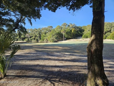 Beautiful golf course homesite with views of the lagoon and on Bald Head Island Golf Club in North Carolina - for sale on GolfHomes.com, golf home, golf lot