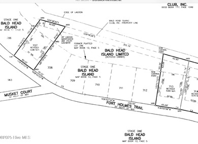 Beautiful golf course homesite with views of the lagoon and on Bald Head Island Golf Club in North Carolina - for sale on GolfHomes.com, golf home, golf lot