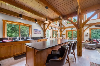 Modern timber frame custom homes within such close proximity to on Sugarbush Golf Club in Vermont - for sale on GolfHomes.com, golf home, golf lot