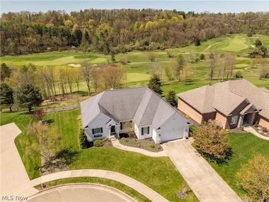 This beautifully maintained 3-bedroom, 3-bath ranch backs on Oak Shadows Golf Club in Ohio - for sale on GolfHomes.com, golf home, golf lot