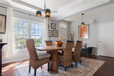 This beautifully maintained 3-bedroom, 3-bath ranch backs on Oak Shadows Golf Club in Ohio - for sale on GolfHomes.com, golf home, golf lot