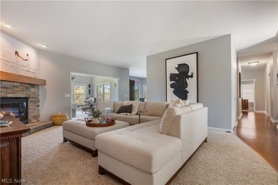 This beautifully maintained 3-bedroom, 3-bath ranch backs on Oak Shadows Golf Club in Ohio - for sale on GolfHomes.com, golf home, golf lot