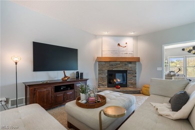 This beautifully maintained 3-bedroom, 3-bath ranch backs on Oak Shadows Golf Club in Ohio - for sale on GolfHomes.com, golf home, golf lot