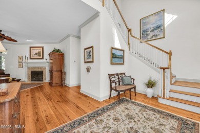 Nestled on a private one-acre homesite, this 3-bedroom, 2.5-bath on Callawassie Island Club in South Carolina - for sale on GolfHomes.com, golf home, golf lot