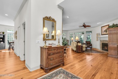 Nestled on a private one-acre homesite, this 3-bedroom, 2.5-bath on Callawassie Island Club in South Carolina - for sale on GolfHomes.com, golf home, golf lot