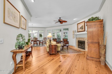 Nestled on a private one-acre homesite, this 3-bedroom, 2.5-bath on Callawassie Island Club in South Carolina - for sale on GolfHomes.com, golf home, golf lot