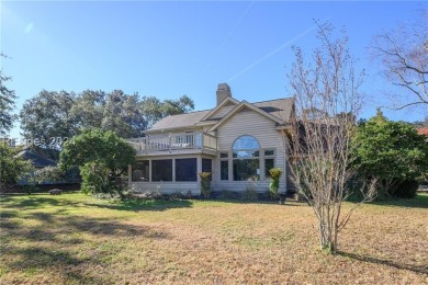 Coastal vibes abound in this 3-bedroom, 2.5-bath home in Moss on Moss Creek Golf Club in South Carolina - for sale on GolfHomes.com, golf home, golf lot