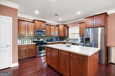 Immaculately maintained home located on such a beautiful on Mirror Lake Golf Club in Georgia - for sale on GolfHomes.com, golf home, golf lot