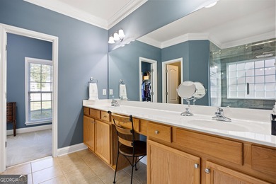 Immaculately maintained home located on such a beautiful on Mirror Lake Golf Club in Georgia - for sale on GolfHomes.com, golf home, golf lot