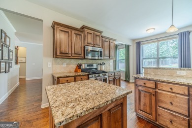 Beautifully maintained 4 bedroom 3.5 bath in Woodlake on Bear Creek Golf Club Inc in Georgia - for sale on GolfHomes.com, golf home, golf lot