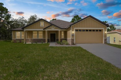 STUNNING, MOVE-IN READY...BRAND NEW HOME!!! Craftsman-style on Sugarmill Woods Golf and Country Club in Florida - for sale on GolfHomes.com, golf home, golf lot