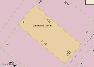 This is one of Bald Head Island's best golf course homesites on Bald Head Island Golf Club in North Carolina - for sale on GolfHomes.com, golf home, golf lot