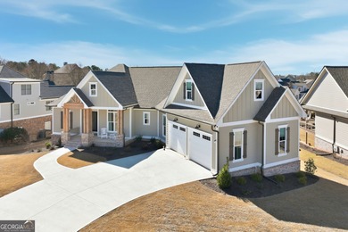 Simple luxury at its finest! Discover this rare ranch plan on Traditions of Braselton Golf Club in Georgia - for sale on GolfHomes.com, golf home, golf lot