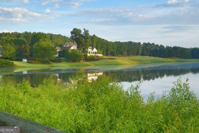 BEAUTIFUL LAKE AND GOLF COURSE HOMESITE WITH VIEW OF THE on Hawks Ridge Golf Club in Georgia - for sale on GolfHomes.com, golf home, golf lot