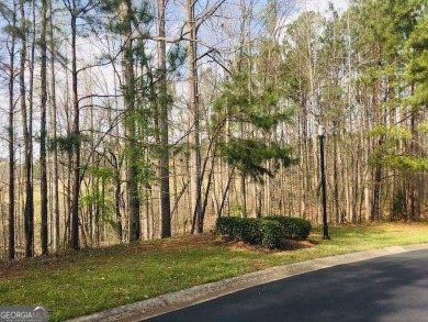 BEAUTIFUL LAKE AND GOLF COURSE HOMESITE WITH VIEW OF THE on Hawks Ridge Golf Club in Georgia - for sale on GolfHomes.com, golf home, golf lot
