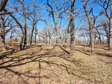 Beautiful corner lot build site with lake views and mature oak on Nocona Hills Golf Course in Texas - for sale on GolfHomes.com, golf home, golf lot