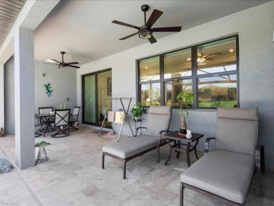 This 2024 PALMARY model smart home is move-in ready and could on Valencia Golf and Country Club in Florida - for sale on GolfHomes.com, golf home, golf lot