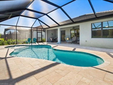 This 2024 PALMARY model smart home is move-in ready and could on Valencia Golf and Country Club in Florida - for sale on GolfHomes.com, golf home, golf lot