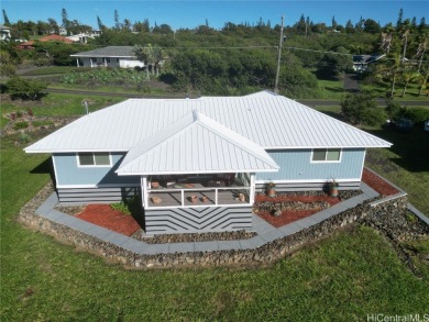 Peaceful ocean and fairway views from this 2022 build in the on Discovery Harbour Golf Course in Hawaii - for sale on GolfHomes.com, golf home, golf lot