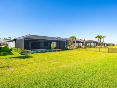 This 2024 PALMARY model smart home is move-in ready and could on Valencia Golf and Country Club in Florida - for sale on GolfHomes.com, golf home, golf lot