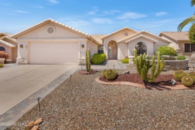 Sited high above the golf course on a quiet street, this 3BR on Saddlebrooke Golf Course in Arizona - for sale on GolfHomes.com, golf home, golf lot